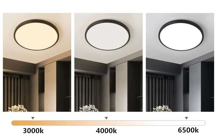 Round Recessed IP44 LED Ceiling Light Suitable for Bathroom, Living Room, etc