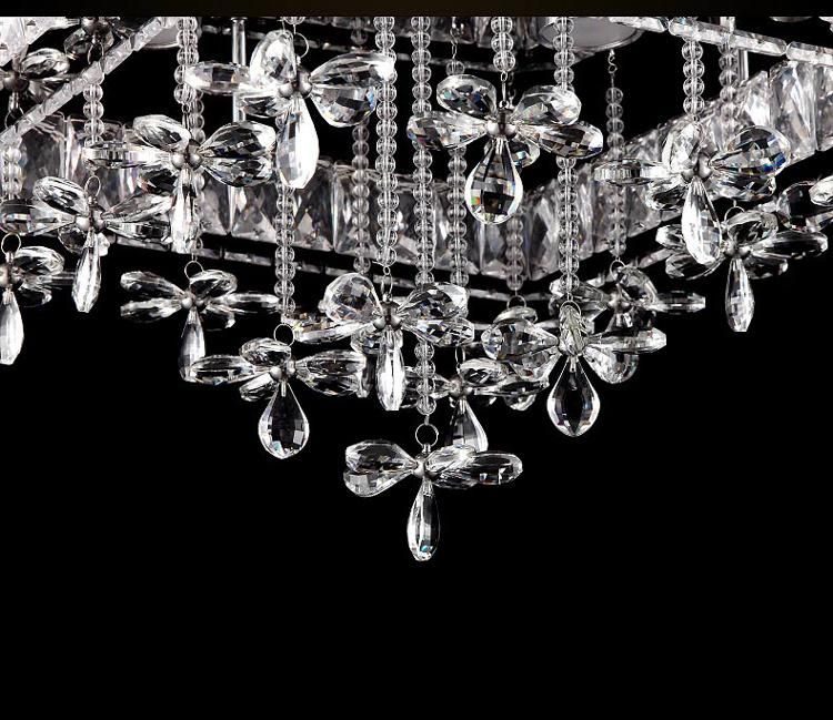 Modern Interiorlliving Room Ceiling Crystal Lamp Chandelier Lighting Gold