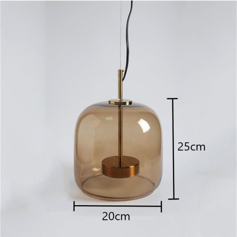 LED Glass Pendant Lamp