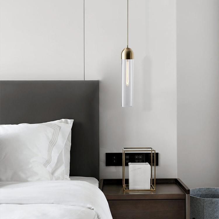 Simple Restaurant Glass Pendant Lights Bedroom Cafe Dining Room Kitchen Hanging Lamps Designer Modern Hanglamp