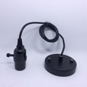 E26 Bakelite Socket with Rotate Switch Pendant Lamp Cord Parts