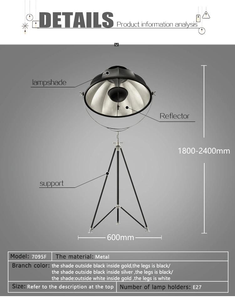 Modern Reflector Floor Light for The Photo Shop