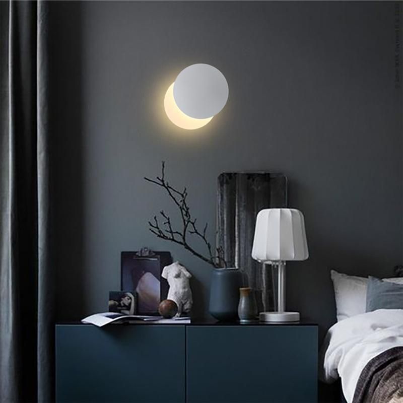 LED Wall Lamp Nordic Living Room Bedroom Simple Bedside Light Nightstand Lighting