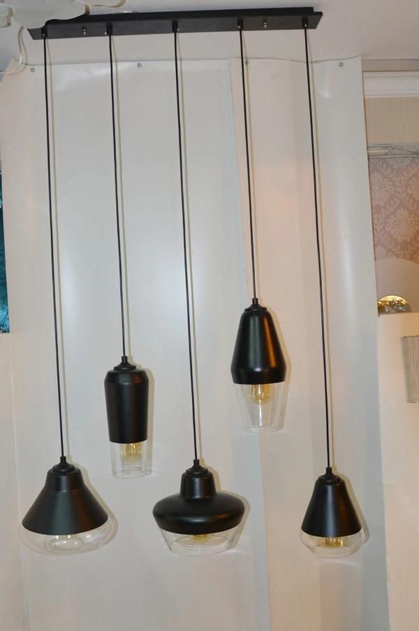 Adjustable DIY Glass Pendant Lamp for Hotel /Restaurant/ Dining Room