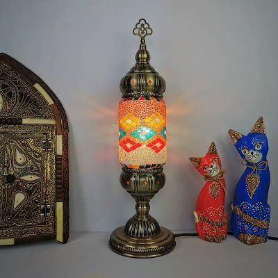 Southeast Asia Table Lamp Mediterranean Turkish E14 Table Lamps for Bedroom Bedside (WH-VTB-05)