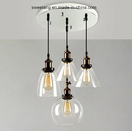 Modern Pendant Light Glass Hanging Lamp Dinner Room Restaurant for Indoor Decorative