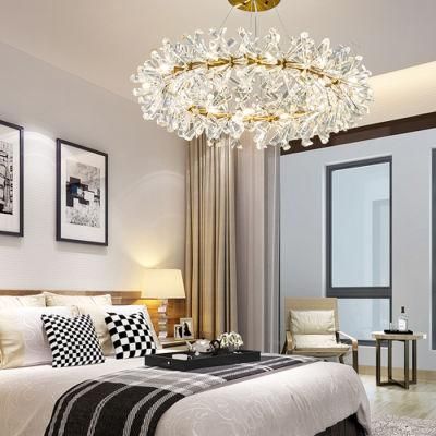 Post Modern Ice Chandelier with Crystal Shape, Fit for Bar, Restaurant, Living Room, Hotel
