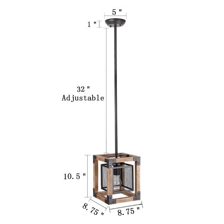 Jlc-5015 Retro Rustic Loft Antique Lamp Pipe Sconce Light Luminaire