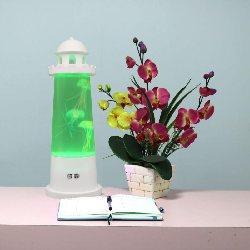 Tianhua Remote Control Night Light Amazon Hot Sales Color Changing LED Tower Mood Lava Lamp