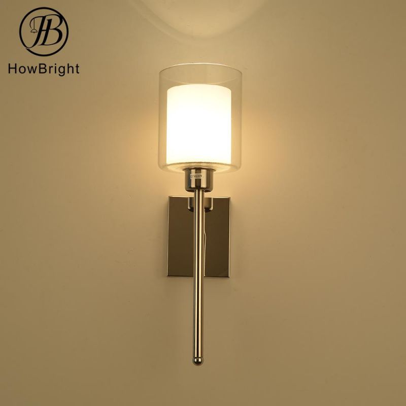 How Bright Morden Hotel Bedroom Bed Light 3W LED Reading Touch Wall Lamp Bedside Wall Light