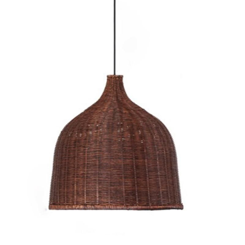 Cottange Barn Pendant Lights for Indoor Home Kitchen Rattan Pendant Light (WH-WP-20)