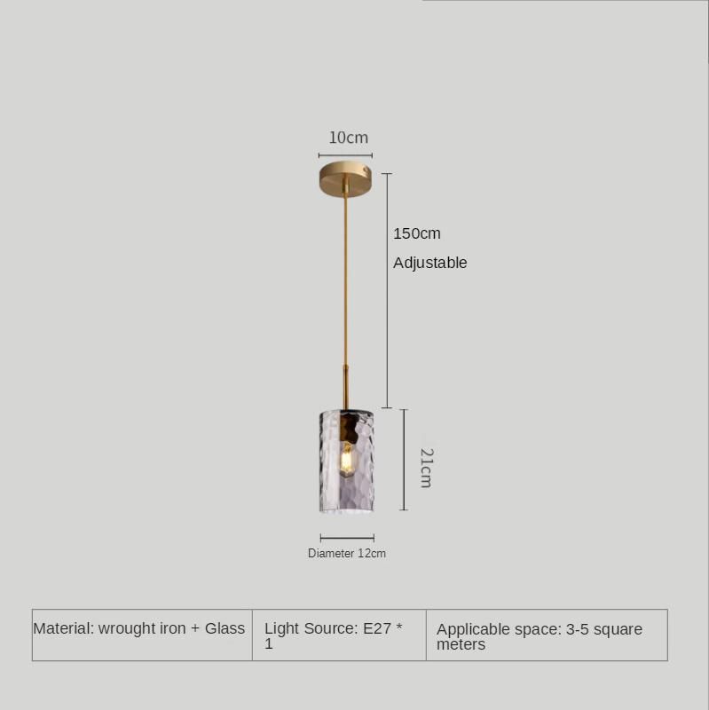 Modern LED Hanging Lamps Living Room Light Fixture Nordic Pendant Lights (WH-GP-53)