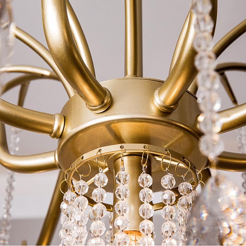 Living Room Chandelier Dining Lamp Creative Pendant Lamp Crystal Lamp