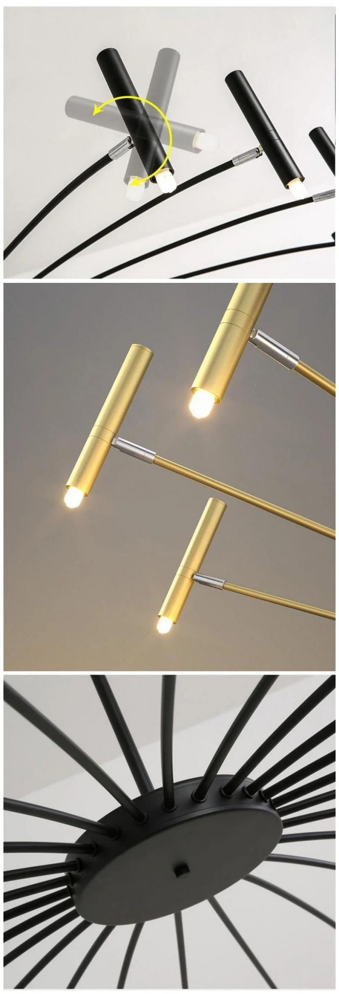 Nordic Chandelier LED Chandelier for Living Room Bedroom Home Chandelier Modern LED Ceiling Chandelier Lamp Lighting Chandelier