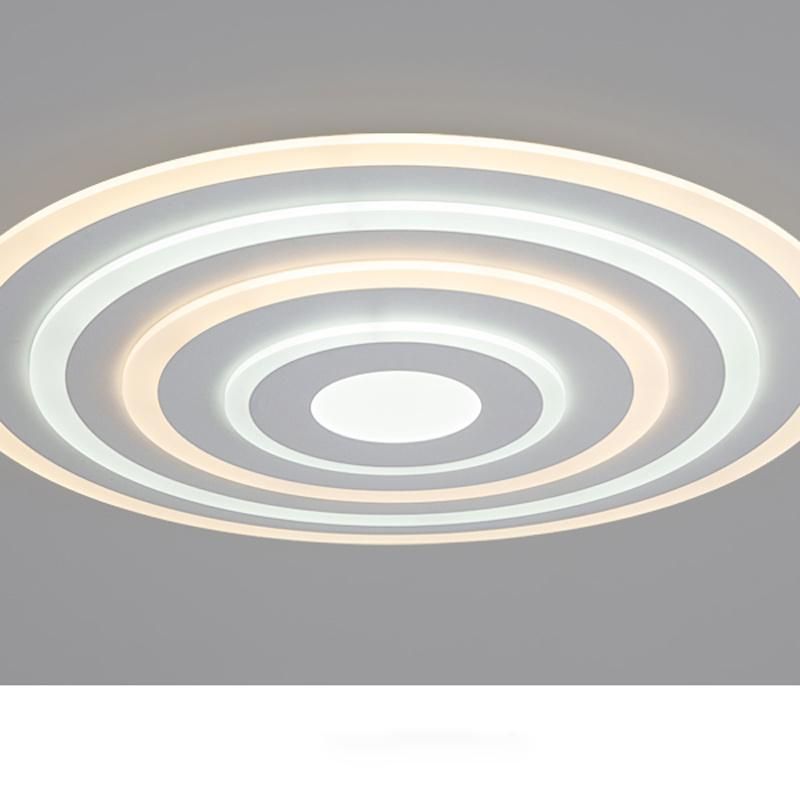 Creative Round Ceiling Light Simple Warm Bedroom Light Living Room Lamp LED