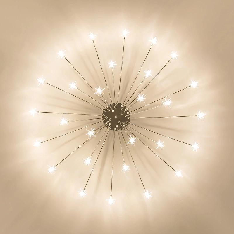 Metal Crystal More Lightsource Ceiling Lamp Living Room Lamp Bedroom Lamp