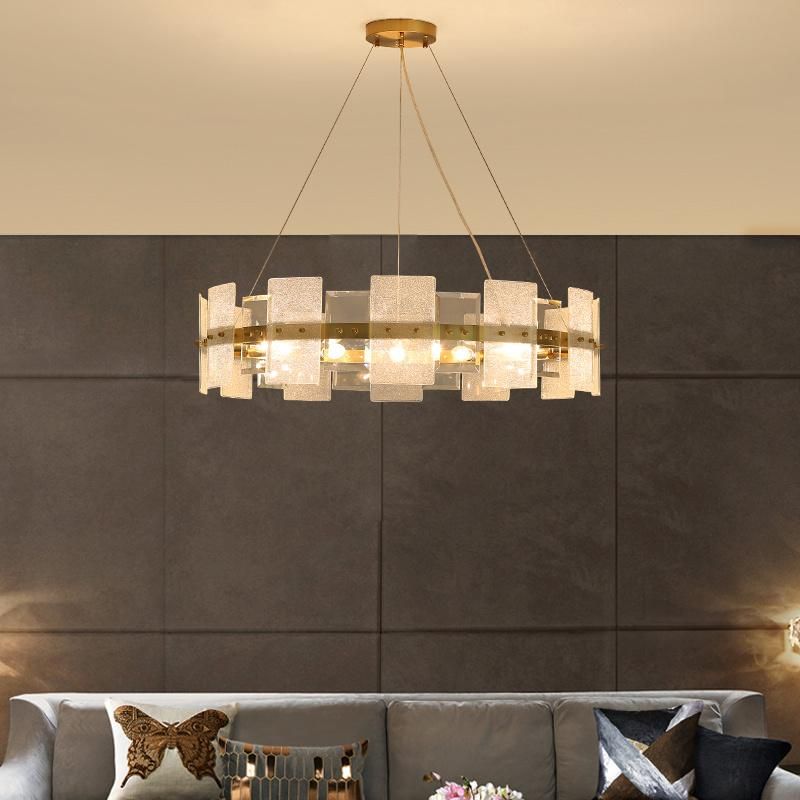 All Copper Nordic Living Room Bedroom Dining Hotel Stylish Pendant Lamp
