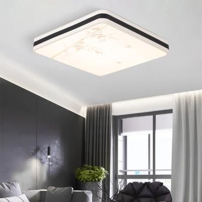 China Style Classical Printing Three Chaging Colors LED Home Indoor Pendant Ceiling Light