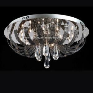 Modern Crystal Elegant Ceiling Light with CE, RoHS (Em3022-15L)