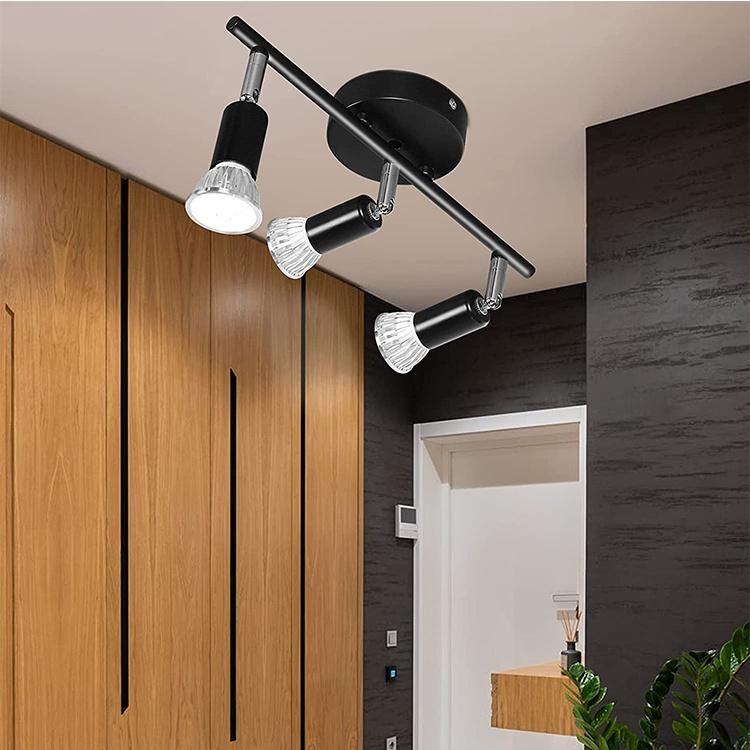 Modern Interior Minimalist Black Corridor Living Room LED Ceiling Light