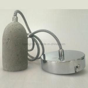 E27 Outdoor Concrete Gardent Decoration Pendant Lamp with Retro