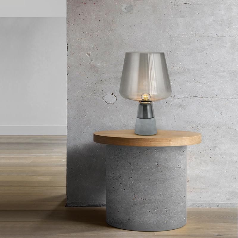 Cement Table Lamp