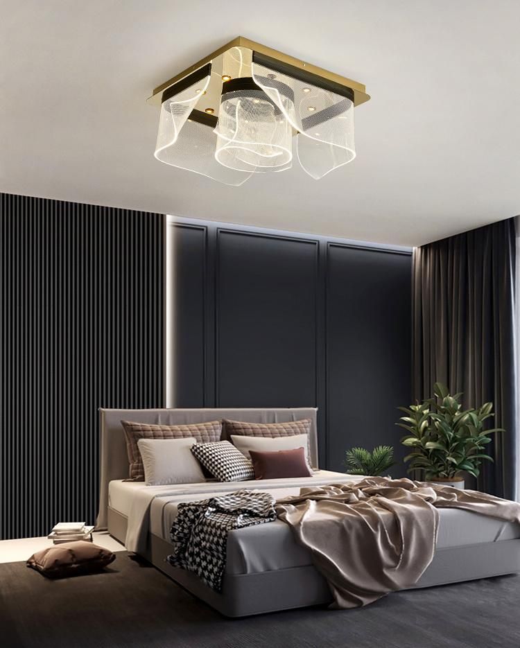 Modern Decorative Acrylic Modern LED Ceiling Light for Bedroom/Living Room