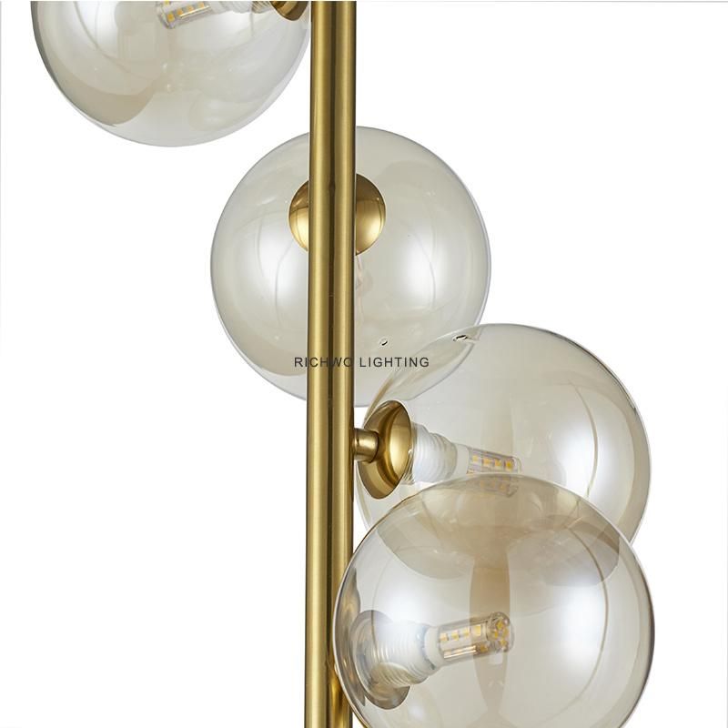 Postmodern Simplicity Creative Glass Ball Art Bedroom Bedside Dining Room Bar Staircase Designer Chandelier