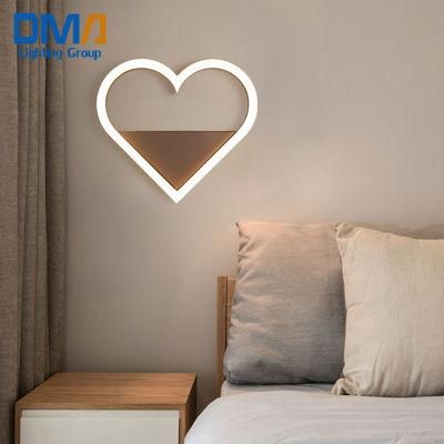 Wholesale Nordic Design Heart Shape LED Wall Lights