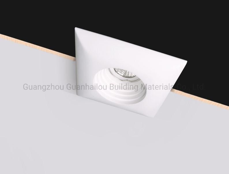 Modern Simple Design Recessed LED Down Lights with Plaster Frame (122)