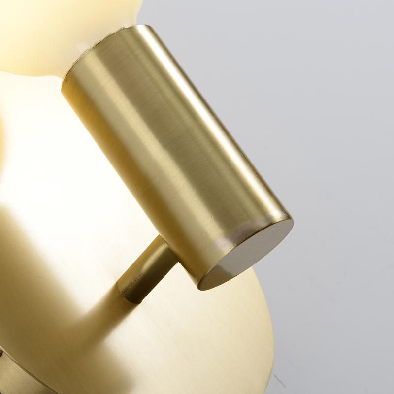 Modern Wall Lamp Stylish Brass Gold E27 for Living Dining Room Brass Wall Lamp (WH-OR-228)
