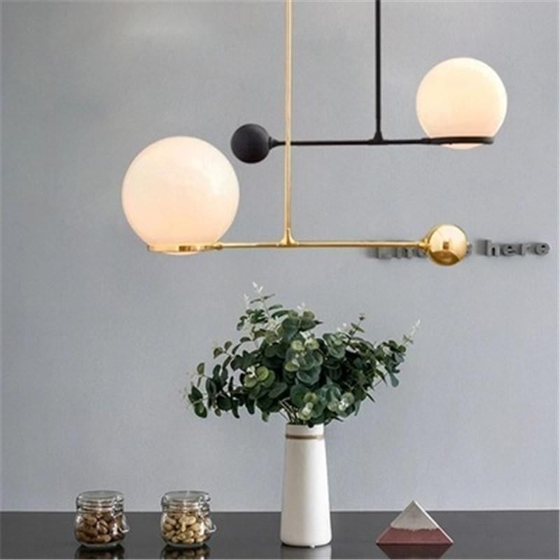 Nordic Art Magic Bean Ball Pendant Light Minimalist Design Living Room Restaurant Bar LED Pendant Light (WH-AP-174)