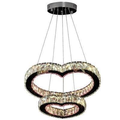 Indoor Lighting Modern Crystal Chandelier with K9 for Dinner Room