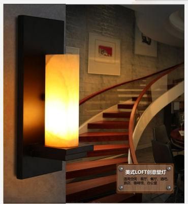 Guzhen American Europe Type Restoring Ancient Ways The Nordic Bar Clothing Store Restaurant Industrial Square Window Wall Lamp
