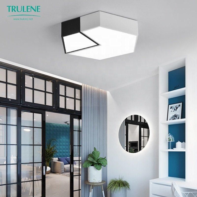 Decorative Ceiling Lamp Smart Dimmable LED Flush Mount Ceiling Light