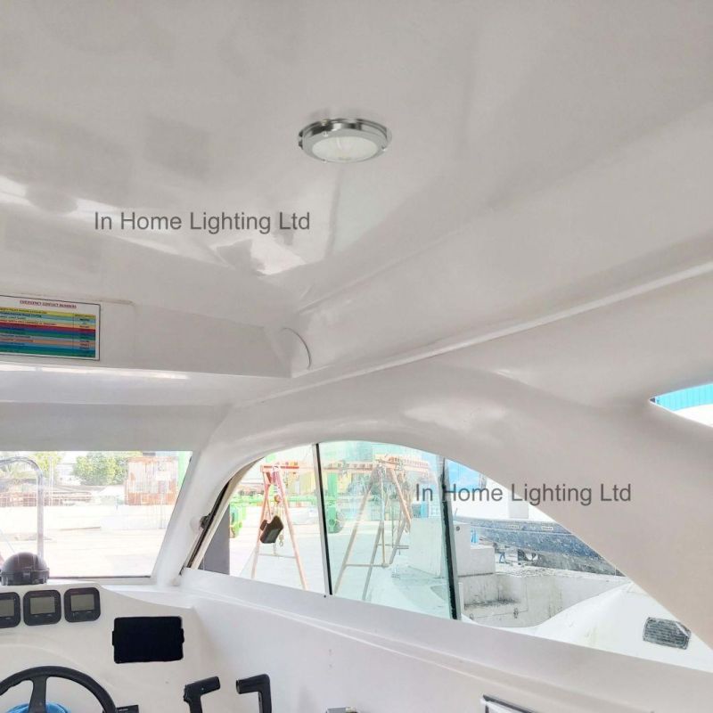 Marine Boat Stainless Steel Beautiful Accent with Rocker Switch Interior Dome Light