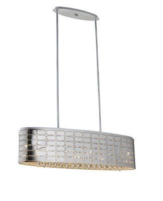 Decorative Oval LED Pendant Light with Crystal (SL-PL120)